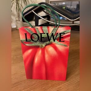 Loewe Tomato Graphic Gift Bag